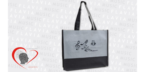 Bevásárló táska - Szürke,  Music & Arts