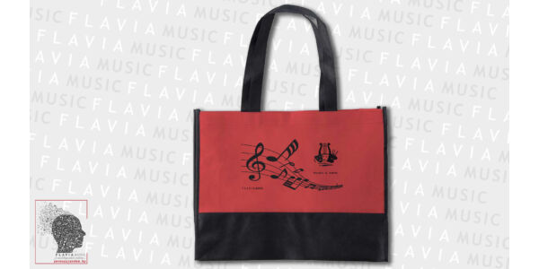 Bevásárló táska - Piros, Music & Arts